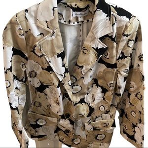 Joan Rivers Floral Blazer